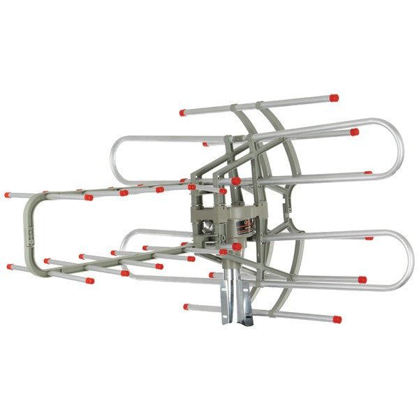 QFX ANT 106 HD-DTV-UHF-VHF-FM 360deg Rotating Outdoor Antenna