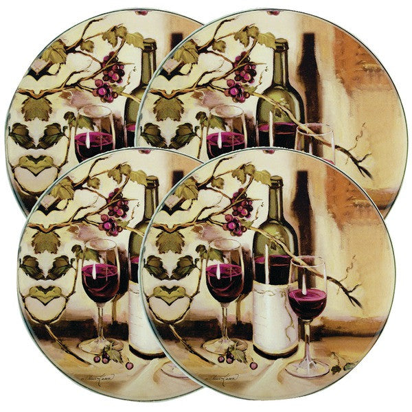 RANGE KLEEN 5000 Round Burner Kovers, 4 pk (Ripe from the Vine)