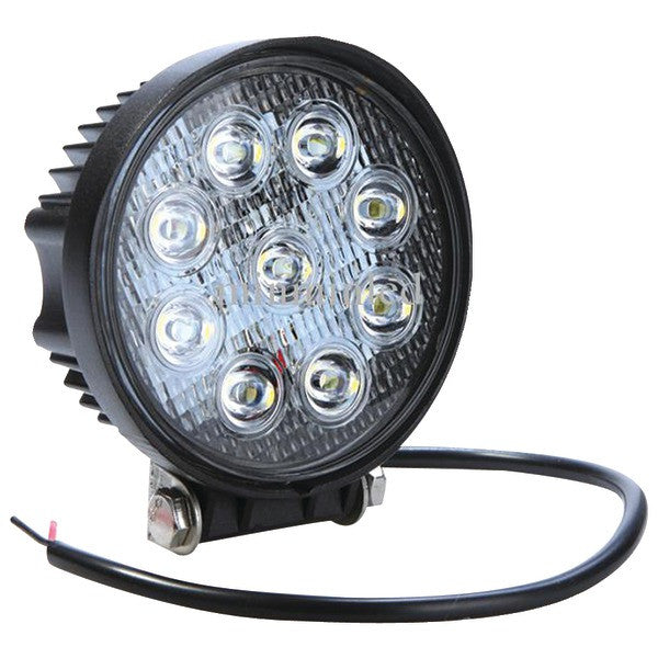 RACE SPORT RS-27W-R Street Series 4" Round High-Power 27-Watt 1,755-Lumen LED Spotlight