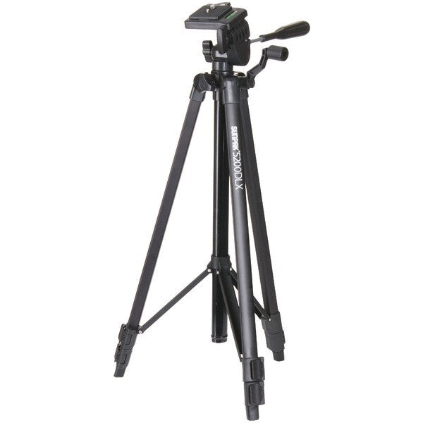 SUNPAK 620-520DLX 5200DLX Tripod for DSLR Cameras, Smartphones & GoPro(R) Cameras