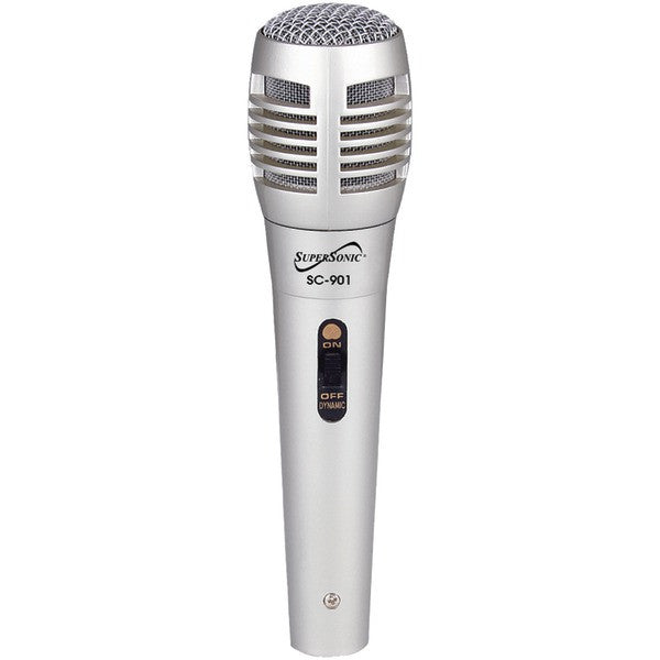 Supersonic SC-901 Silver ProVoice Professional Microphone (Silver)