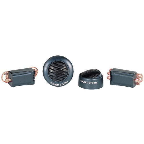 SOUNDSTORM STW-20 1" 200-Watt Flush-Mount Satellite Tweeters with Neodymium Magnet