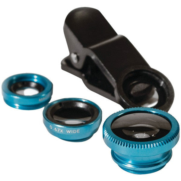 Poser Snap 98530 Mobile 3-in-1 Clip Photo Lens Set