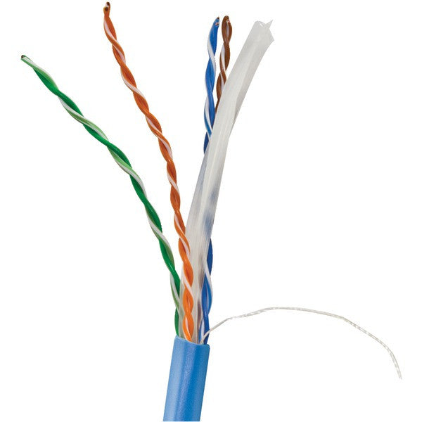 VERICOM MBW6U-00934 CAT-6 UTP Solid Riser CMR Cable, 1,000ft (Blue)