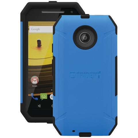 TRIDENT AG-MRME15-BL000 Moto E(TM) by Motorola(R) Aegis Series(R) Case (Blue)