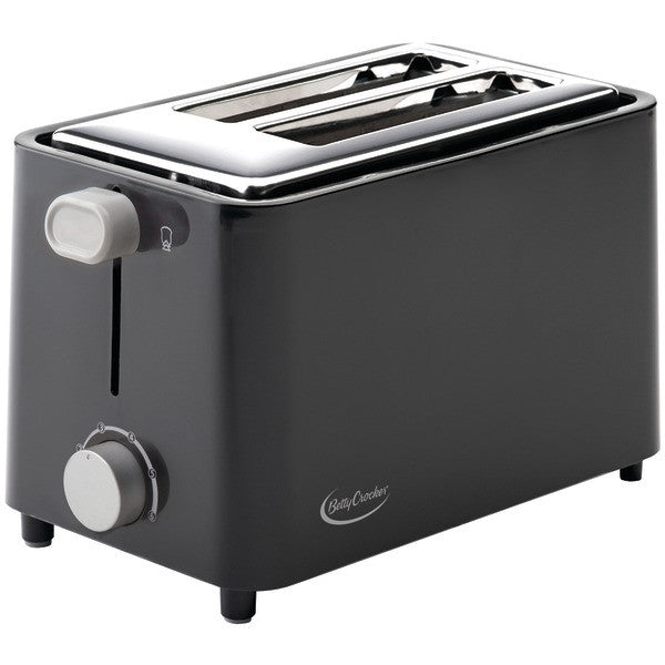 BETTY CROCKER BC-2605CB 2-Slice Toaster (Black)