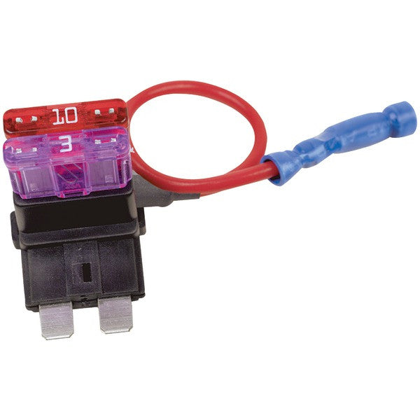 BATTERY DOCTOR 30003 Tapa Circuit(TM) 16-Gauge 10-Amp Fuse Holder Slot (ATO-ATC)