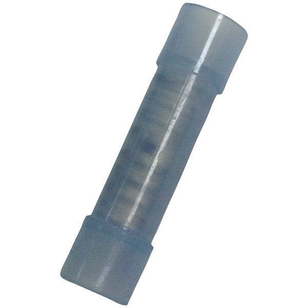 AMERICAN TERMINAL 80207 Nylon Butt Connectors, 100 pk (22-18 Gauge)
