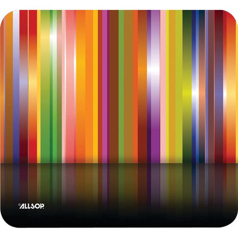 ALLSOP 30599 Mouse Pad (Tech Multi Stripes)