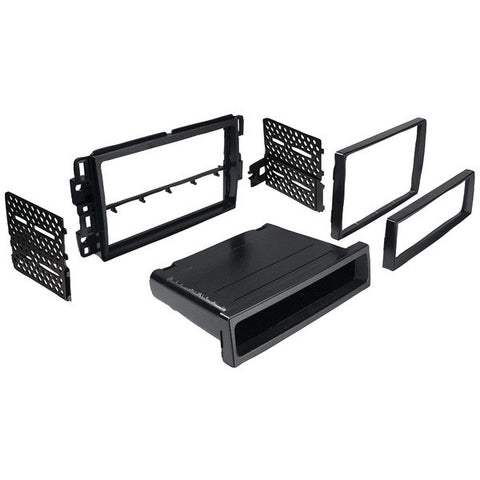 BEST KITS BKGMK317 In-Dash Installation Kit (Chevrolet(R) Suburban-Tahoe 2007-2013 & Impala-Monte Carlo 2006-2007 Double-DIN-Single-DIN with Pocket)