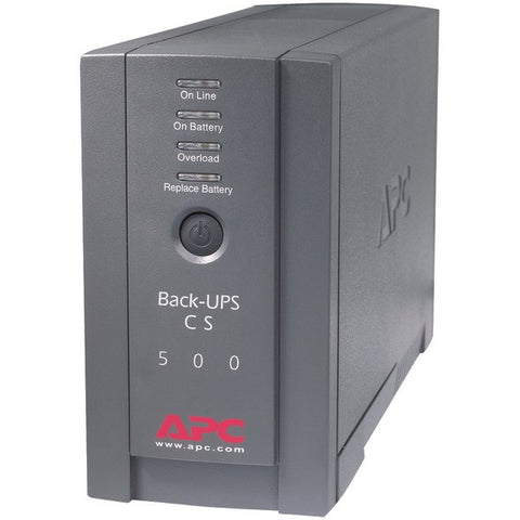 APC BK500BLK Back-UPS System (CS 500)