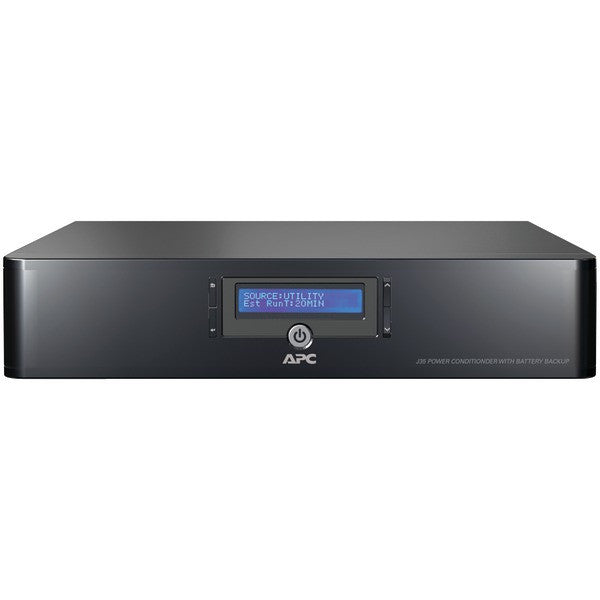 APC J35B 8-Outlet J-Type Rack-Mountable Energy-Saving Power Conditioner with Battery Backup