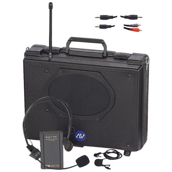 AMPLIVOX SW222 Audio Portable Buddy PA System (Wireless)