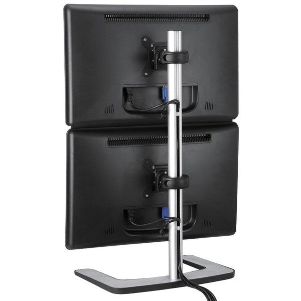 VISIDEC VFS-DV Freestanding Dual Vertical Monitor Mount