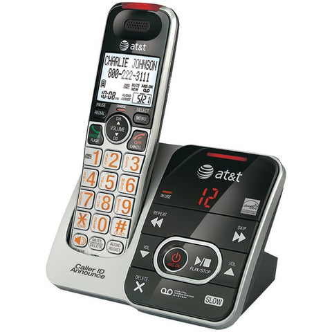 ATT ATCRL32102 DECT 6.0 Big-Button Cordless Phone System with Digital Answering System & Caller ID