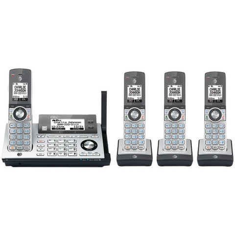 ATT ATTCLP99486 DECT 6.0 Connect-to-Cell(TM) 4-Handset Phone System with Dual Caller ID-Call Waiting