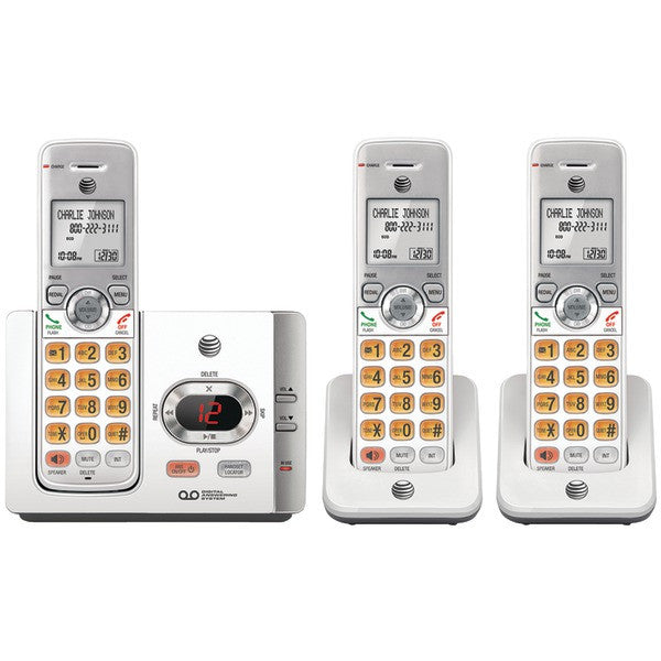 AT&T EL52315 DECT 6.0 Cordless Answering System with Caller ID-Call Waiting (3 Handsets)