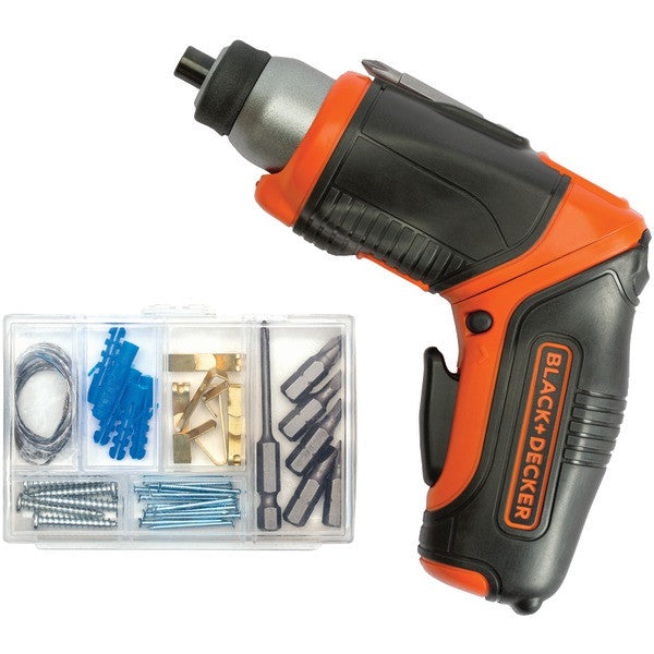 BLACK & DECKER BDCS40BI 4-Volt Lithium Pivot Screwdriver