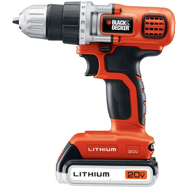 BLACK & DECKER LDX120C 20-Volt MAX Lithium Drill-Driver