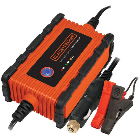 BLACK & DECKER BC2WBD Waterproof Battery Charger-Maintainer (2 Amps)
