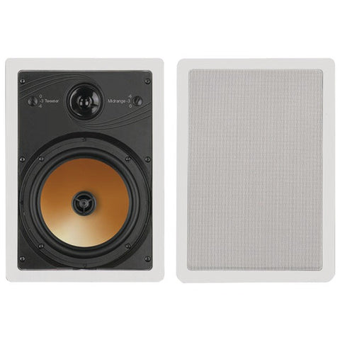 BIC AMERICA HT8W 8" 3-Way Acoustech Series In-Wall Speakers