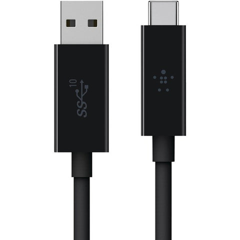 BELKIN F2CU029bt1M-BLK 3.1 USB-A to USB(TM)-C Cable, 5.3ft