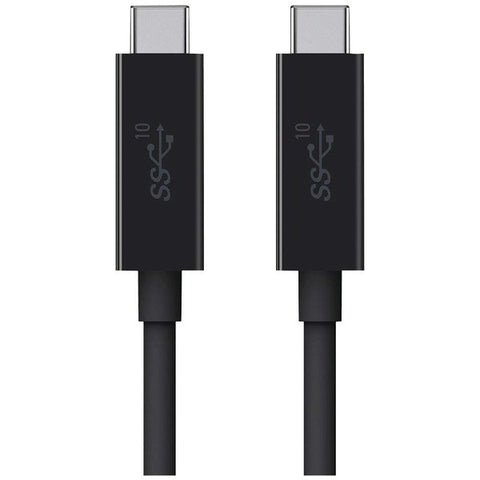 BELKIN F2CU030bt1M-BLK 3.1 USB(TM)-C to USB(TM)-C Cable, 5.3ft