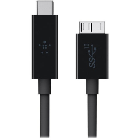 BELKIN F2CU031bt1M-BLK 3.1 USB-C(TM) to Micro-B Cable, 5.3ft