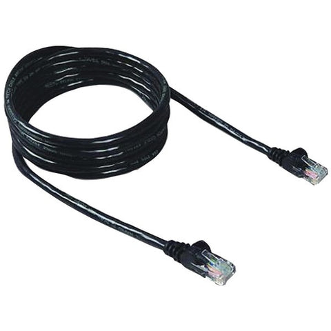 BELKIN A3L980-07-BLK-S CAT-6 Snagless Networking Cable, 7ft (Black)