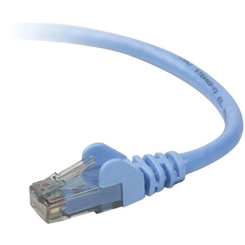 BELKIN A3L980-07-BLU-S CAT-6 Snagless Networking Cable, 7ft (Blue)