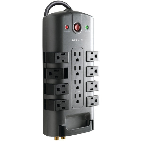 BELKIN BP112230-08 Pivot-Plug Surge Protectors (12-Outlet)