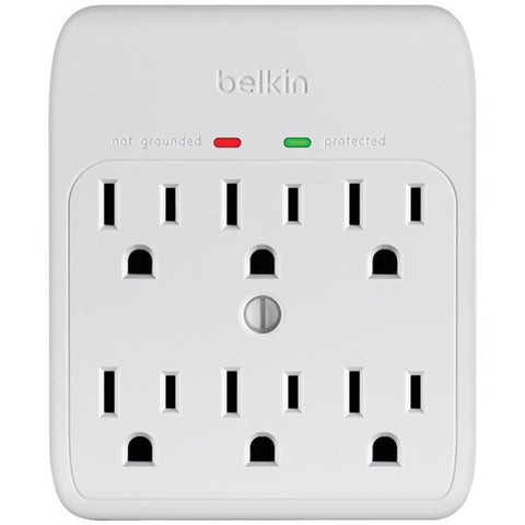 BELKIN BSQ600bgW 6-Outlet Surge Protector