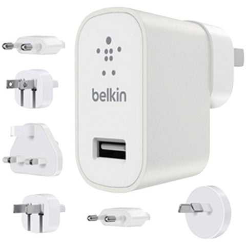 BELKIN F8M967BTWHT Global Travel Kit USB Wall Charger