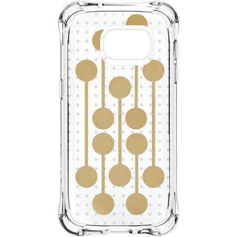 BALLISTIC JM4091-B16N Samsung(R) Galaxy S(R) 7 Jewel Mirage Case (Translucent Clear-Gold, RETRO)