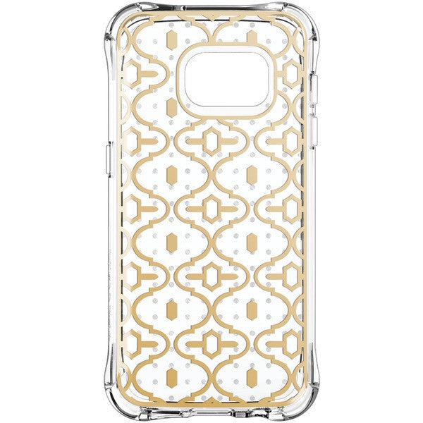 BALLISTIC JM4091-B18N Samsung(R) Galaxy S(R) 7 Jewel Mirage Case (Translucent-Clear, Gold, KASBAH)