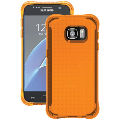 BALLISTIC JW4091-B34N Samsung(R) Galaxy S(R) 7 Jewel Case (Neon Orange Translucent)