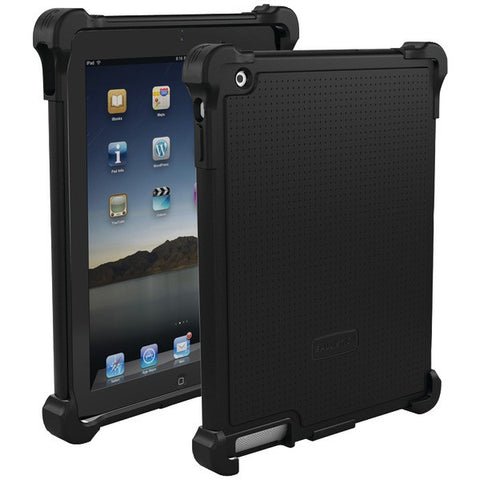 BALLISTIC TJ0660-A06C iPad(R) with Retina(R) display-iPad(R) 3rd Gen-iPad(R) 2 Tough Jacket(TM) Case (Black)