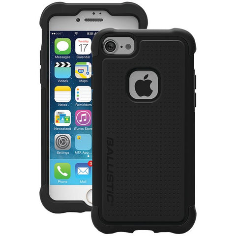 BALLISTIC TJ1715-A06N iPhone(R) 7 Tough Jacket(TM) Case (Black PC-Black TPU)