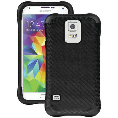 BALLISTIC UR1340-A71C Samsung(R) Galaxy S(R) 5 Urbanite(TM) Case (Black Carbon Fiber-Black)