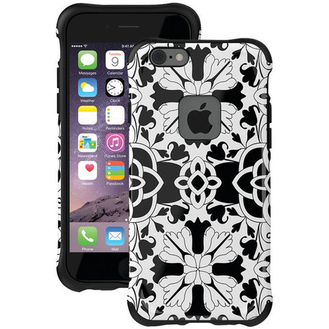 BALLISTIC UT1667-B32N iPhone(R) 6-6s Urbanite(TM) Select Case (Black Textured TPU with Lotus Blossom Pattern)