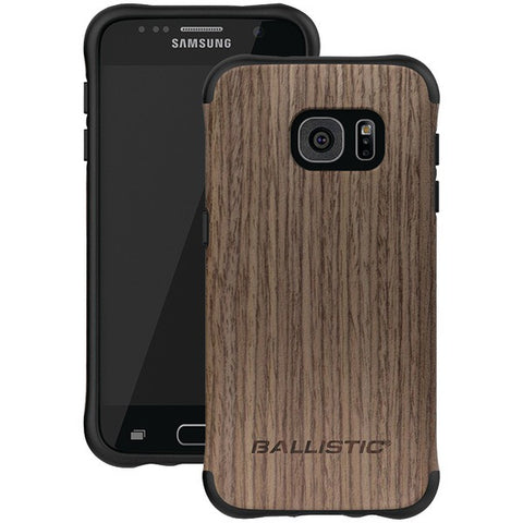 BALLISTIC UT1688-B20N Samsung(R) Galaxy S(R) 7 Urbanite(TM) Select Case (Black-Dark Ash Wood)