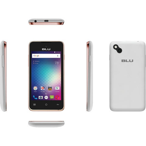 BLU A030UWHITE Advanced 4.0 L2 Smartphone (White)