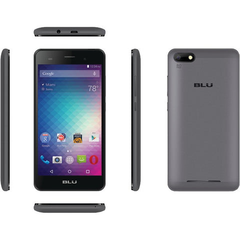 BLU D110UGREY Dash X2 Smartphone (Gray)