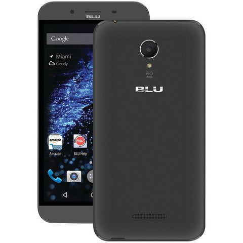 BLU D850QBK Studio XL Unlocked Smartphone (Black)