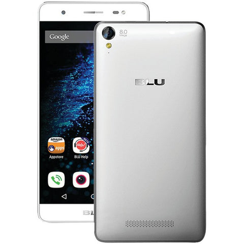 BLU E030US Studio Energy X Plus Cellular Phone (Silver)
