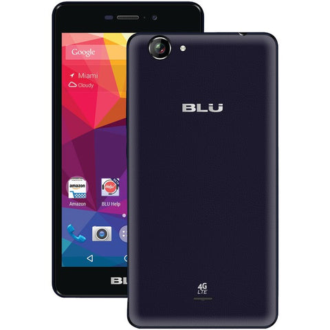 BLU L0051UUBLACK Life XL LTE Smartphone (Black)
