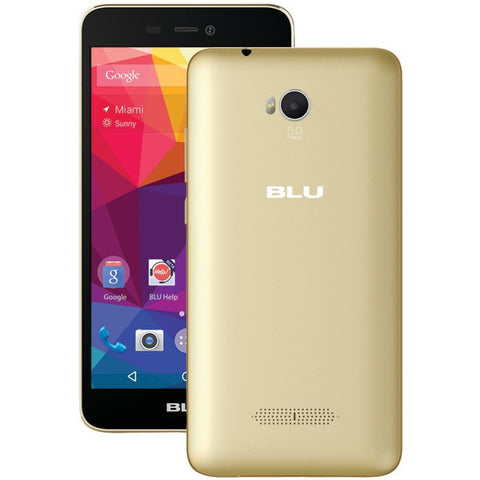 BLU S150UGOLD Studio 5.5 HD Smartphone (Gold)