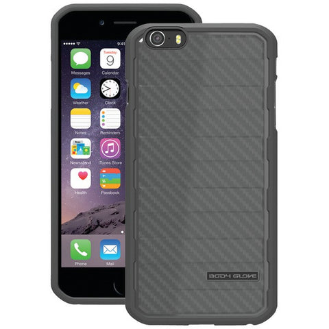 BODY GLOVE 9446402 iPhone(R) 6-6s RISE Case (Black Carbon Fiber)
