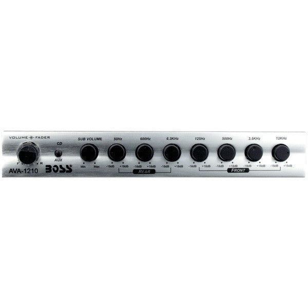 BOSS AUDIO AVA1210 7-Band Preamp Equalizer