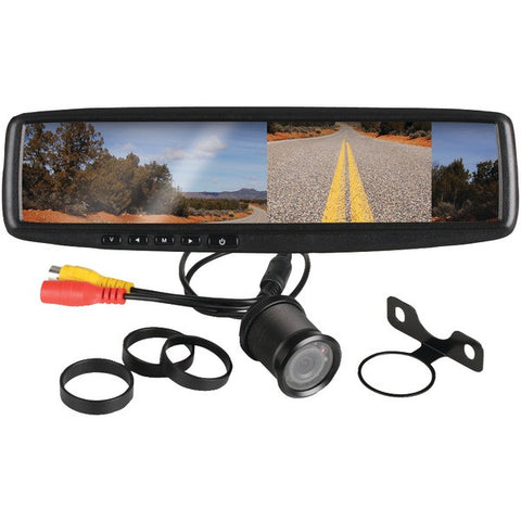 BOSS AUDIO BV430RVM 4.3" Rearview Mirror with Monitor & Backup Camera